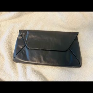 Anne Klein clutch purse with shoulder strap